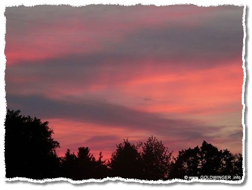 Allgäuer Sonnenuntergang