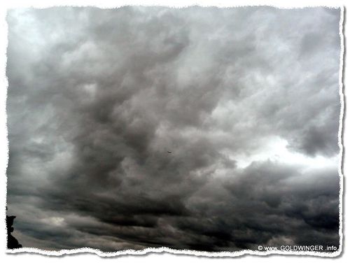 ... ab jetzt nur noch mit Regenkleidung!