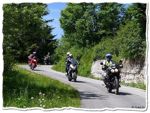 Abfahrt vom Monte Zoncolan