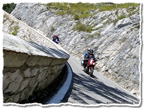 Abfahrt Gaichtpass